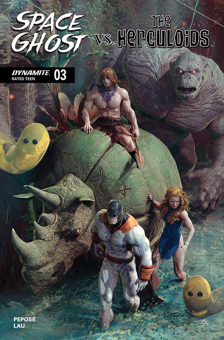 SPACE GHOST VS THE HERCULOIDS #3 CVR D BJORN BARENDS VAR