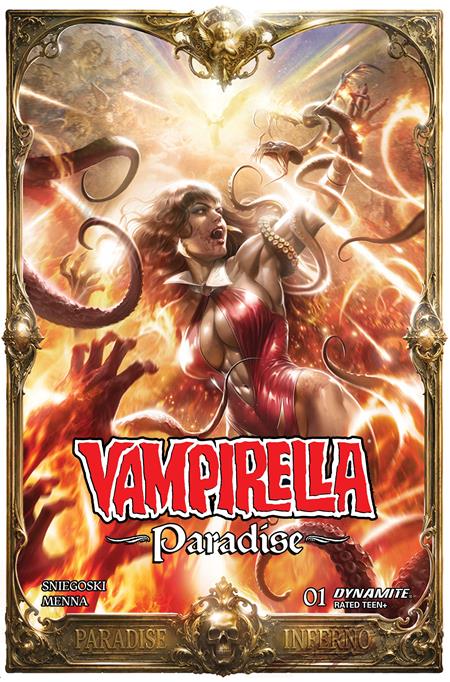 VAMPIRELLA PARADISE #1 CVR E FRANCESCO MATTINA FOIL VAR