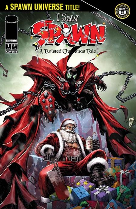I SAW SPAWN A TWISTED CHRISTMAS TALE #1 (OF 2) CVR B DANIEL HENRIQUES VAR