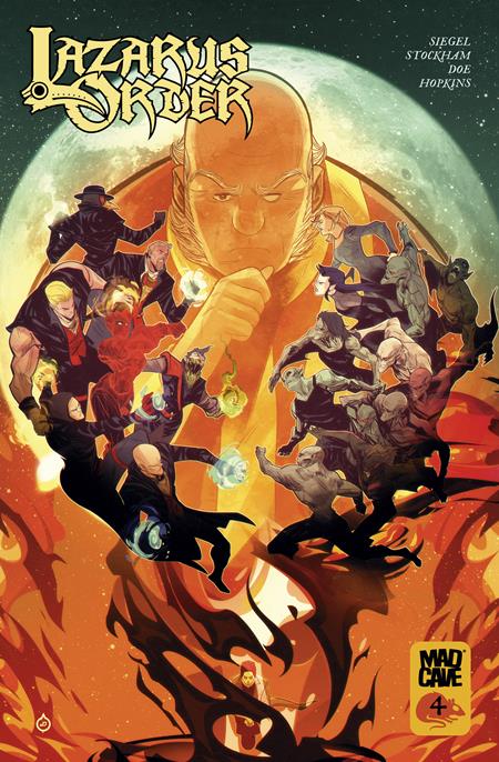 LAZARUS ORDER #4 (OF 8) CVR A JUAN DOE