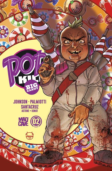 POP KILL BIG CANDY #2 (OF 4) CVR E DAVE JOHNSON CARDSTOCK FOIL VAR (MR)