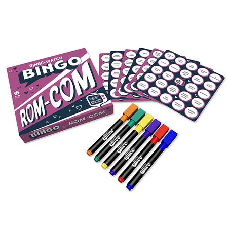 BINGE WATCH BINGO ROM COMS
