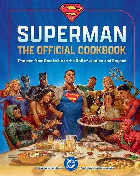 DC SUPERMAN THE OFFICIAL COOKBOOK HC