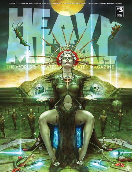 HEAVY METAL MAGAZINE HC #3 (MR)