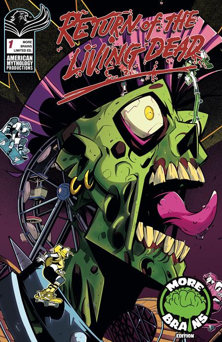 RETURN LIVING DEAD #1 ANDREA ARCARI MORE BRAINS LIMITED (MR)