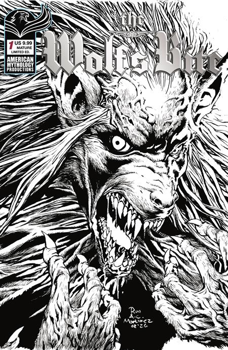 WOLFS BITE #1 (ONE SHOT) CVR C ROY ALLAN MARTINEZ B&W LIMITED EDITION VAR (MR)