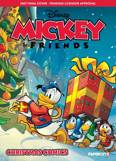 DISNEY MICKEY AND FRIENDS CHRISTMAS COMICS HC