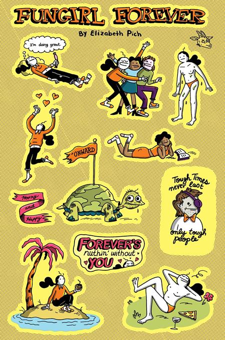FUNGIRL FOREVER STICKER SHEET (MR)