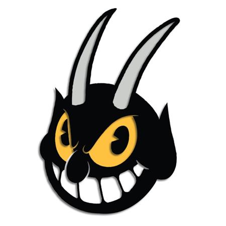 CUPHEAD DEVIL ENAMEL PIN BADGE