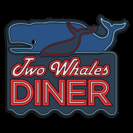 LIFE IS STRANGE TWO WHALES DINER ENAMEL PIN BADGE