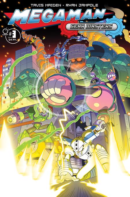 MEGA MAN GEAR MASTERS #3 (OF 5) CVR A RYAN JAMPOLE