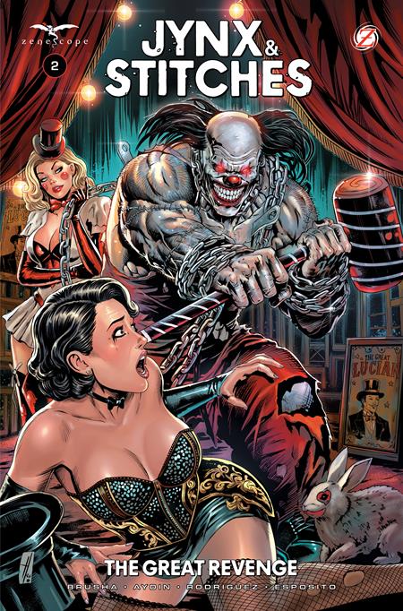 JYNX AND STITCHES THE GREAT REVENGE #2 (OF 3) CVR A HAKAN AYDIN