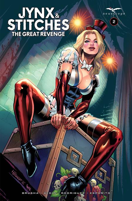 JYNX AND STITCHES THE GREAT REVENGE #2 (OF 3) CVR C MARIA LAURA SANAPO VAR
