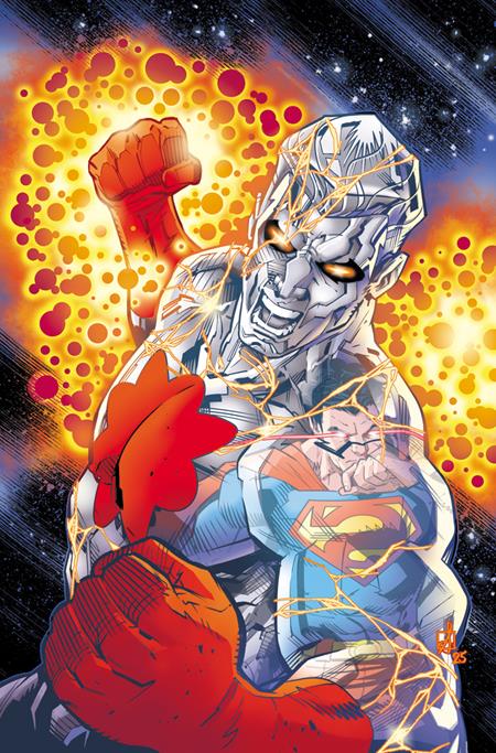 DC K.O. SUPERMAN VS CAPTAIN ATOM #1 (ONE SHOT)  CVR E SEAN IZAAKSE CARD STOCK VAR