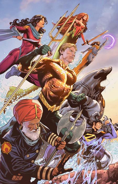AQUAMAN #12 CVR D LUCAS MEYER CARD STOCK VAR (DC K.O.)