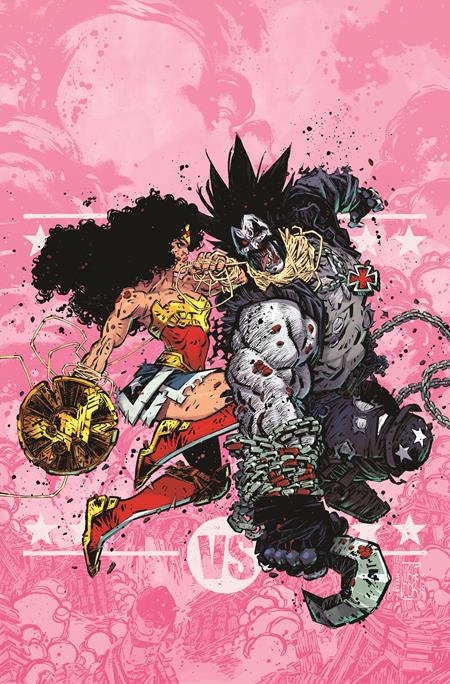 DC K.O. WONDER WOMAN VS LOBO #1 (ONE SHOT) CVR A JORGE CORONA