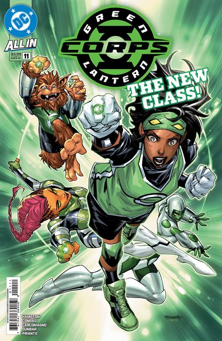 GREEN LANTERN CORPS #11 CVR A STEPHEN SEGOVIA