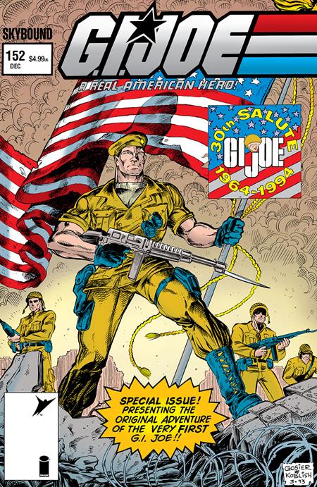 GI JOE A REAL AMERICAN HERO HAMA FILES EDITION #152 CVR C PHIL GOSIER & SCOTT KOBLISH FOIL VAR
