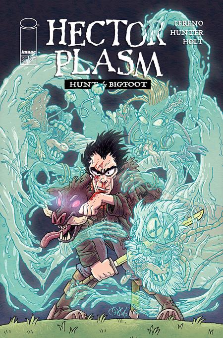HECTOR PLASM HUNT THE BIGFOOT #3 (OF 3) CVR A DEREK HUNTER & SPENCER HOLT (MR)