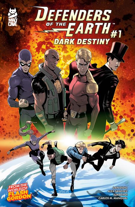 DEFENDERS OF THE EARTH DARK DESTINY #1 (OF 4) CVR B VASCO GEORGIEV VAR