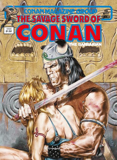 SAVAGE SWORD OF CONAN THE ORIGINAL COMICS OMNIBUS HC VOL 07 DIRECT MARKET EDITION CVR (MR)