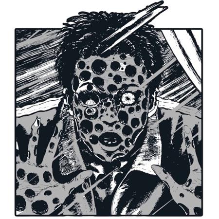 JUNJI ITO CHILLS ENAMEL PIN BADGE (MR)