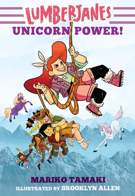 LUMBERJANES ILLUSTRATED NOVEL VOL 01 UNICORN POWER