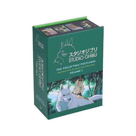STUDIO GHIBLI 100 COLLECTIBLE POSTCARDS VOL 02