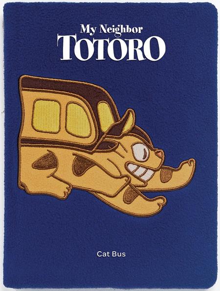 STUDIO GHIBLI MY NEIGHBOR TOTORO CAT BUS PLUSH JOURNAL HC