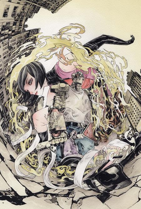 DOOM PATROL #4 CVR B TORU TERADA CARD STOCK VAR
