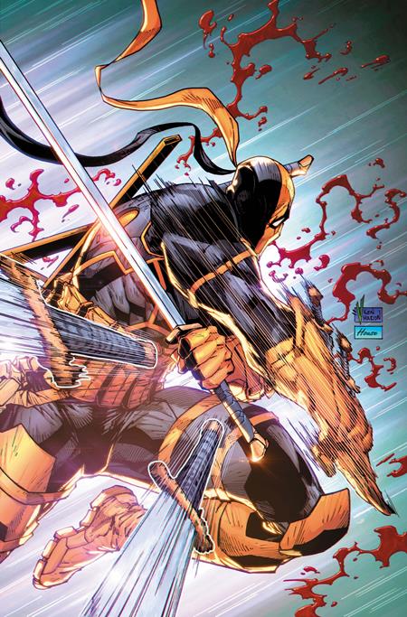 DEATHSTROKE THE TERMINATOR #10 CVR C V KEN MARION CARD STOCK VAR