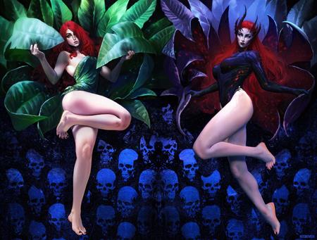 POISON IVY #50 CVR G NOOBOVICH WRAPAROUND CARD STOCK VAR