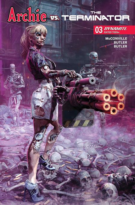 ARCHIE VS THE TERMINATOR #3 CVR B BJORN BARENDS VAR