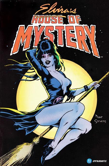 ELVIRAS HOUSE OF MYSTERY HC SIGNED BY ELVIRA CVR