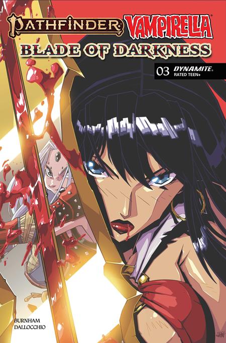 PATHFINDER VAMPIRELLA BLADE OF DARKNESS #3 CVR B ANDREW HUERTA VAR