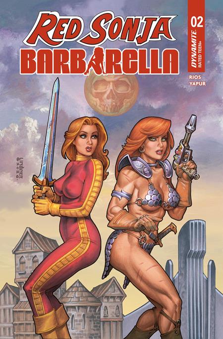 RED SONJA BARBARELLA #2 CVR A JOSEPH MICHAEL LINSNER