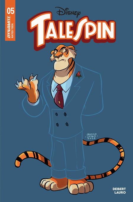 TALESPIN #5 CVR C CARLO LAURO COLOR BLEED VAR