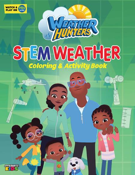WEATHER HUNTERS STEM WEATHER COLORING & ACTIVITY BOOK TP