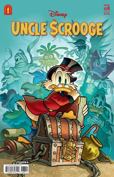 UNCLE SCROOGE LEGACY #468 THE CURSE OF HP HATEQUACK CVR A ANDREA FRECCERO