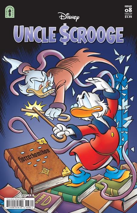 UNCLE SCROOGE LEGACY #468 THE CURSE OF HP HATEQUACK CVR B MICHEL HADORP VAR