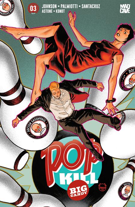 POP KILL BIG CANDY #3 (OF 4) CVR E DAVE JOHNSON FOIL VAR (MR)