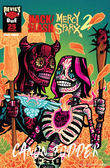 HACK SLASH MERCY SPARX CANON FODDER #1 (ONE SHOT) CVR B J GONZO VAR (MR)