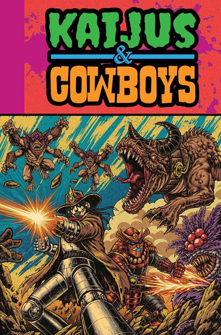 KAIJUS AND COWBOYS #3 (OF 12) CVR B FERXPAIN EC COMICS VAR