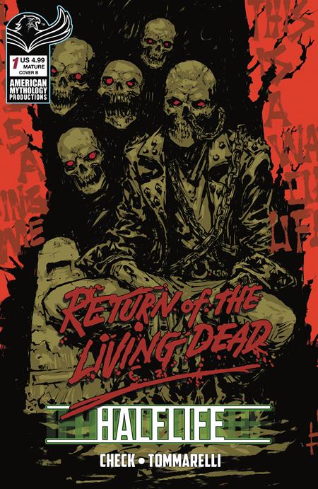 RETURN LIVING DEAD HALFLIFE #1 CVR B GODMACHINE VAR (MR)