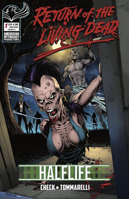 RETURN LIVING DEAD HALFLIFE #1 CVR E RICHARD BONK VAR (MR)