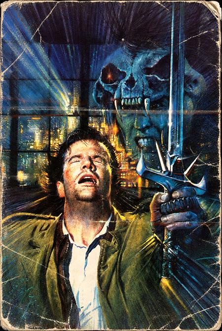 HIGHLANDER THE ORIGINAL SCREENPLAY #1 (OF 4) CVR K ORIGINAL POSTER BRIAN BYSOUTH VIRGIN CARDSTOCK VAR