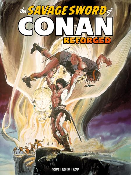 SAVAGE SWORD OF CONAN REFORGED TP VOL 02 DIRECT MARKET EDITION NEAL ADAMS CVR (MR)
