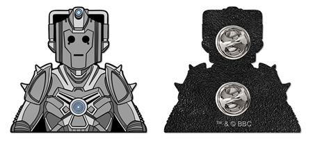 DOCTOR WHO CYBERWARRIOR ENAMEL PIN BADGE
