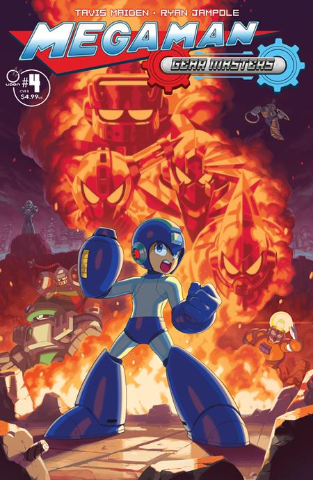 MEGA MAN GEAR MASTERS #4 (OF 5) CVR B SIMON S ANDERSON VAR