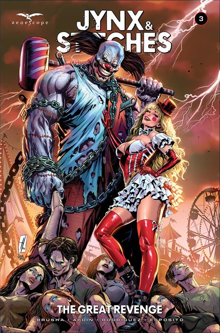 JYNX AND STITCHES GREAT REVENGE #3 (OF 3) CVR A HAKAN AYDIN